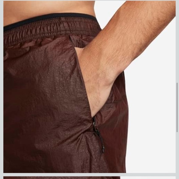 Nike Men's Nike Running Division Repel Dark Brown Athletic Shorts - Picture 4 of 7